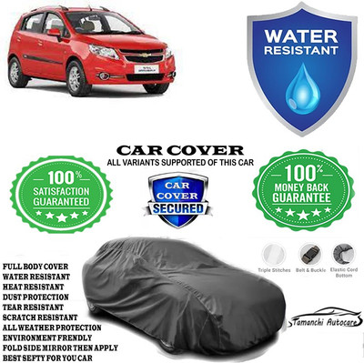 Tamanchi Autocare Car Cover For Chevrolet Sail Hatchback 1.2(Grey)