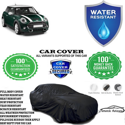 Tamanchi Autocare Car Cover For Mini Cooper S(Black)