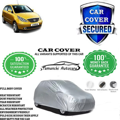 Tamanchi Autocare Car Cover For Tata Vista(Silver)