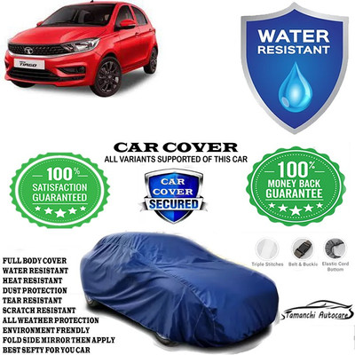Tamanchi Autocare Car Cover For Tata Tiago XZA Plus AMT Petrol(Blue)