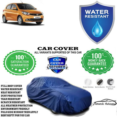Tamanchi Autocare Car Cover For Tata Tiago Revotron XB(Blue)