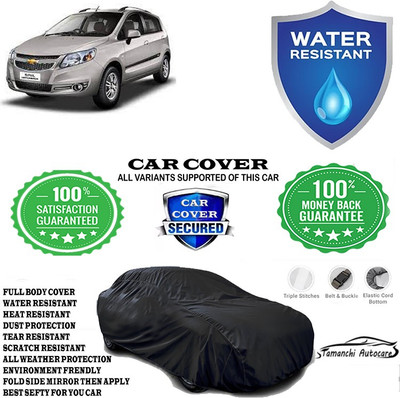 Tamanchi Autocare Car Cover For Chevrolet Sail Hatchback 1.2 LT ABS(Black)