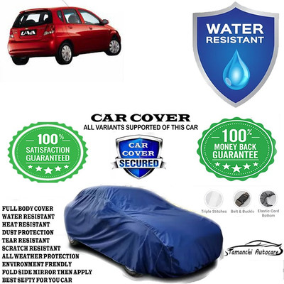 Tamanchi Autocare Car Cover For Chevrolet Aveo Uva(Blue)