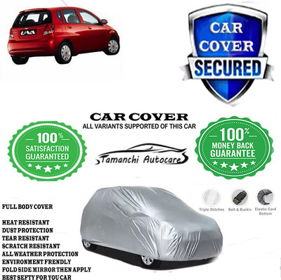Tamanchi Autocare Car Cover For Chevrolet Aveo Uva(Silver)
