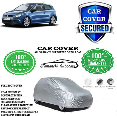 Tamanchi Autocare Car Cover For Volkswagen Polo GT 1.5 TDI(Silver)