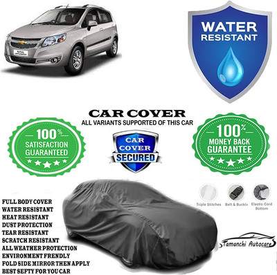 Tamanchi Autocare Car Cover For Chevrolet Sail Hatchback 1.2 LT ABS(Grey)