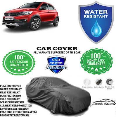 Tamanchi Autocare Car Cover For Tata Tiago NRG(Grey)