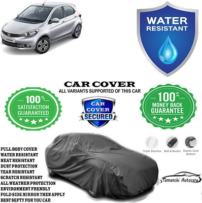 Tamanchi Autocare Car Cover For Tata Tiago 1.05 Revotorq XZ(Grey)