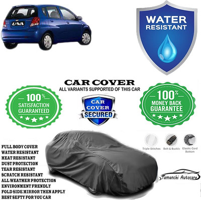 Tamanchi Autocare Car Cover For Chevrolet Uva 1.2LT(Grey)