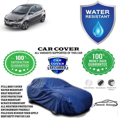 Tamanchi Autocare Car Cover For Tata Tiago 1.2 Revotron XZ(Blue)