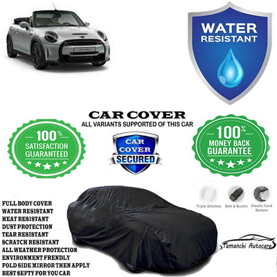 Tamanchi Autocare Car Cover For Mini Cooper Convertible(Black)