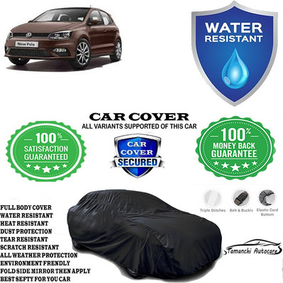 Tamanchi Autocare Car Cover For Volkswagen Polo 1.5 TDI Trendline(Black)