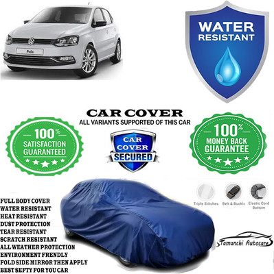 Tamanchi Autocare Car Cover For Volkswagen Polo 1.5 TDI Comfortline Diesel(Blue)