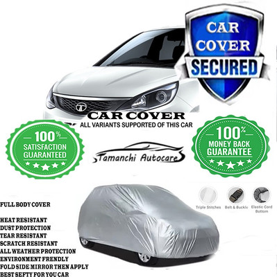 Tamanchi Autocare Car Cover For Tata Bolt Revotron XM Petrol(Silver)
