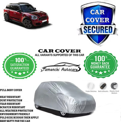 Tamanchi Autocare Car Cover For Mini Cooper Countryman Cooper S JCW Inspired Petrol(Silver)
