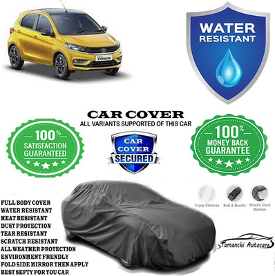 Tamanchi Autocare Car Cover For Tata Tiago 1.05 Revotorq XM Option(Grey)