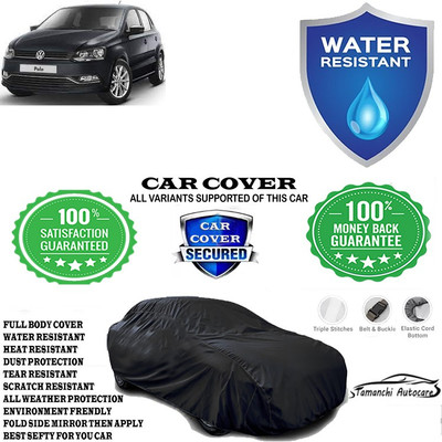 Tamanchi Autocare Car Cover For Volkswagen Polo GT 1.5 TDI Diesel(Black)