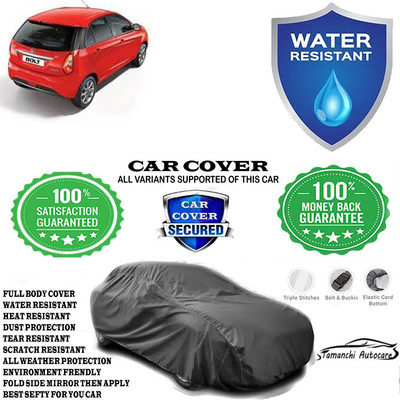 Tamanchi Autocare Car Cover For Tata Bolt Revotron XT(Grey)