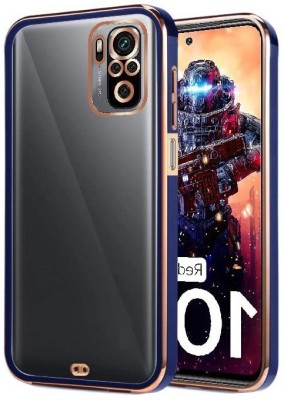 A3sprime Back Cover for Redmi Note 10S, - [Soft Silicon Transparent & Drop Protective Back Case](Blue, Camera Bump Protector, Silicon, Pack of: 1)