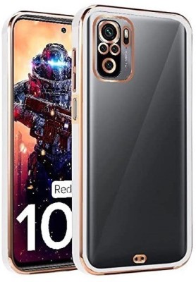 A3sprime Back Cover for Redmi Note 10, [Soft Silicon Transparent & Drop Protective Back Case](White, Camera Bump Protector, Silicon, Pack of: 1)