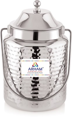 ARHAM STAINLESS STEEL Steel Milk Container  - 3 L(Silver)