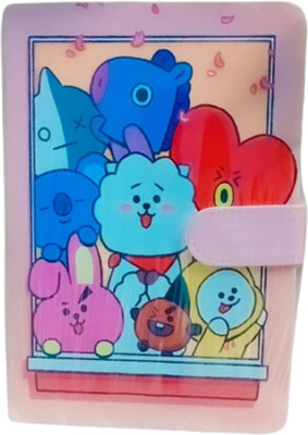 Conjoin bts army A5 Diary ruled 120 Pages(Multicolor)