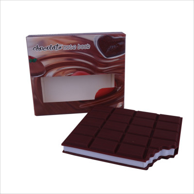 MSN new chocolate diary Pocket-size Note Pad 100 Pages(Brown)