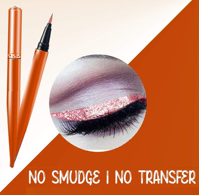 YAWI New diamond Shimmer Eyeliner Long Wear & waterproof 1.5 g(Rose Gold)