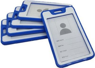 Dey 's stationery store Plastic ID Badge Holder(Pack of 5)