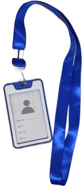Dey 's stationery store Plastic ID Badge Holder, Lanyard(Pack of 1)