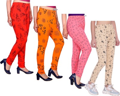 KAVYA Ankle Length  Western Wear Legging(Multicolor, Printed)