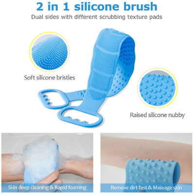 HM EVOTEK 1-Silicon Bath Brush B-1