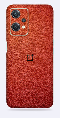 WeCre8 Skin's Oneplus Nord CE2 Lite 5G Mobile Skin(Red Leather Mobile Skin)
