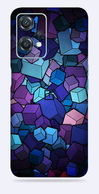 SkinoMania Nord CE2 Lite-(5G) Mobile Skin(Multicolour Cubes Vector)