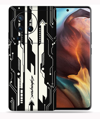 SkinoMania X80 Pro-5G Mobile Skin(B&W Cyber)