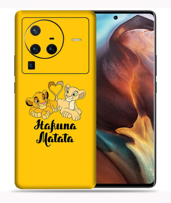 SkinoMania X80 Pro-5G Mobile Skin(Multicolour Hakuna Matata)