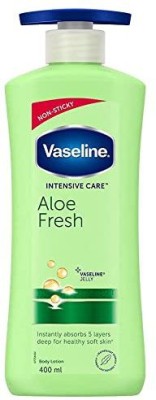 Vaseline ALOE FRESH HYDRATING DAILY MOISTURIZER BODY LOTION 400 ML X 1(400 ml)