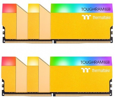 Thermaltake TOUGHRAM RGB DDR4 8 GB (Dual Channel) PC (RG26D408GX2-3600C18A)(Multicolor)