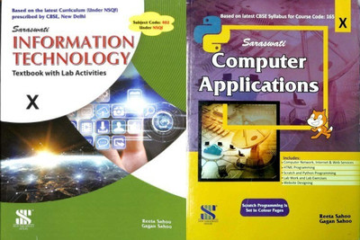 Textbook Information Technology With Computer Applications For Class 10th Based On Cbse Syllabus (New Edition)(PAPERPACK, GAGAN SAHOO)