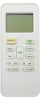 NixGlobal 142 AC Remote Compatible with MIDEA / MEDIA AC Remote Controller(White)