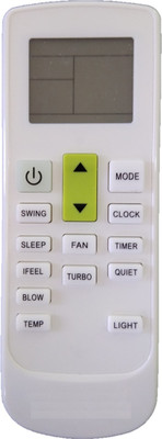 NixGlobal 172 AC Remote Compatible with BLUESTAR AC Remote Controller(White)