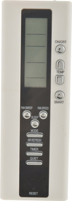 NixGlobal 119 AC Remote Compatible with VOLTAS AC Remote Controller(White)
