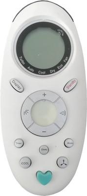 NixGlobal 143A AC Remote Compatible with ONIDA AC Remote Controller(White)