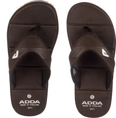 Adda Men Sandals(Brown , 7)