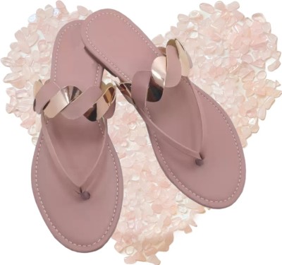 Prisha Enterprises Women Flats(Pink , 7)