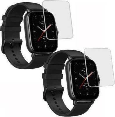 TODO DEALS Edge To Edge Screen Guard for AMAZFIT GTS 2E Scratch Guard Full Screen Protector (Covers Edges) - Flexible TPU - HD Clear - Bubble-Free(Pack of 3)