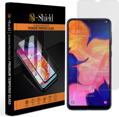 MS-Shield Edge To Edge Tempered Glass for Samsung Galaxy A10(Pack of 1)