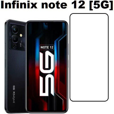 CASEHUNT Edge To Edge Tempered Glass for Infinix Note 12 5G(Pack of 1)
