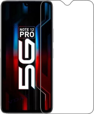 VDAT Edge To Edge Tempered Glass for Infinix Note 12 Pro 5G(Pack of 1)