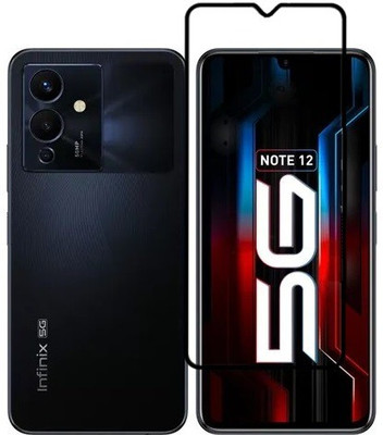CASEHUNT Edge To Edge Tempered Glass for Infinix Note 12 5G(Pack of 1)